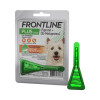 Antipulgas e Carrapatos Frontline Plus para Cães Até 10Kg - 1