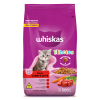 Ração Seca Whiskas Carne e Leite para Gatos Filhotes - 500g - 1