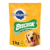 Biscoito Biscrok Multi Pedigree para Cães Adultos - 1Kg - 1