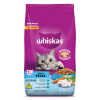 Ração Seca Whiskas Peixe para Gatos Adultos Castrados - 10,1Kg - 1