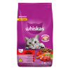 Ração Seca Whiskas Carne para Gatos Adultos - 10,1kg - 1