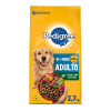 Ração Seca Pedigree Carne e Vegetais para Cães Adultos - 2,7Kg - 1