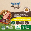 Ração Seca Premier Nattu Frango, Mandioca, Beterraba, Linhaça & Cranberry para Cães Filhotes - 2,5kg - 2