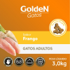 Ração Seca Golden para Gatos Adultos Frango - 3kg - 2