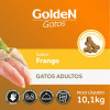 Ração Seca Golden para Gatos Adultos Frango - 10,1kg - 2