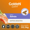 Ração Seca Golden para Gatos Adultos Salmão - 10,1kg - 2