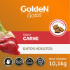 Ração Seca Golden para Gatos Adultos Carne - 10,1kg - 2