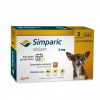 Antipulgas e Carrapatos Simparic 5mg Zoetis para Cães de 1,3Kg a 2,5Kg - 3 Comprimidos - 1