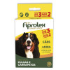 Kit Antipulgas e Carrapatos Fiprolex Drop Spot Ceva para Cães acima de 40Kg - 3 pipetas - 1
