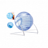 Bola 4 em 1 com Suporte Savana para Hamster - Azul - 1