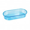 Banheira Plástica Oval Azul 2076 Margas Pet para Pássaros - Médio - 1