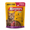 Ração Úmida Sachê Magnus Carne para Gatos Adultos - 85g - 1