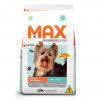 Ração Seca Max Carne e Arroz para Cães Adultos para Raças Pequenas - 3kg - 1