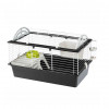Gaiola Casita 80 Preto Ferplast para Coelhos e Hamsters - 1
