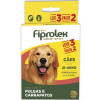 Kit Antipulgas e Carrapatos Fiprolex Drop Spot Ceva para Cães de 21 á 40Kg - 3 pipetas - 1