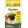 Kit Antipulgas e Carrapatos Fiprolex Drop Spot Ceva para Cães com até 10Kg - 3 pipetas - 1