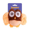 Brinquedo Pelúcia Mordedor Corujinha Jambo para Cães - 1