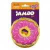Brinquedo Pelúcia Mordedor Donut Morango Pequeno Jambo para Cães - 1
