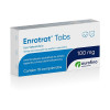 Antibiótico Enrotrat Tabs 100mg Ourofino para Cães e Gatos - 10 Comprimidos  - 1