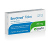 Antibiótico Enrotrat Tabs 25mg Ourofino para Cães e Gatos - 10 Comprimidos  - 1