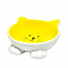 Comedouro Porcelana Gato Amarelo The Pet's Brasil para Gatos - 1