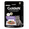 Ração Úmida Sachê Golden Gourmet Frango para Gatos Filhotes - 70g - 1