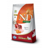 Ração Seca N&D Pumpkin Adult Mini Breeds Frango, Abóbora e Romã Farmina para Cães Adultos Raças Pequenas - 10,1Kg - 1