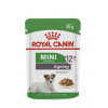 Ração Úmida Sachê Royal Canin Mini Ageing 12+ para Cães Idosos Porte Pequeno - 85g - 1