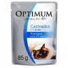 Ração Úmida Sachê Optimum Frango Mars para Gatos Castrados - 85g - 1