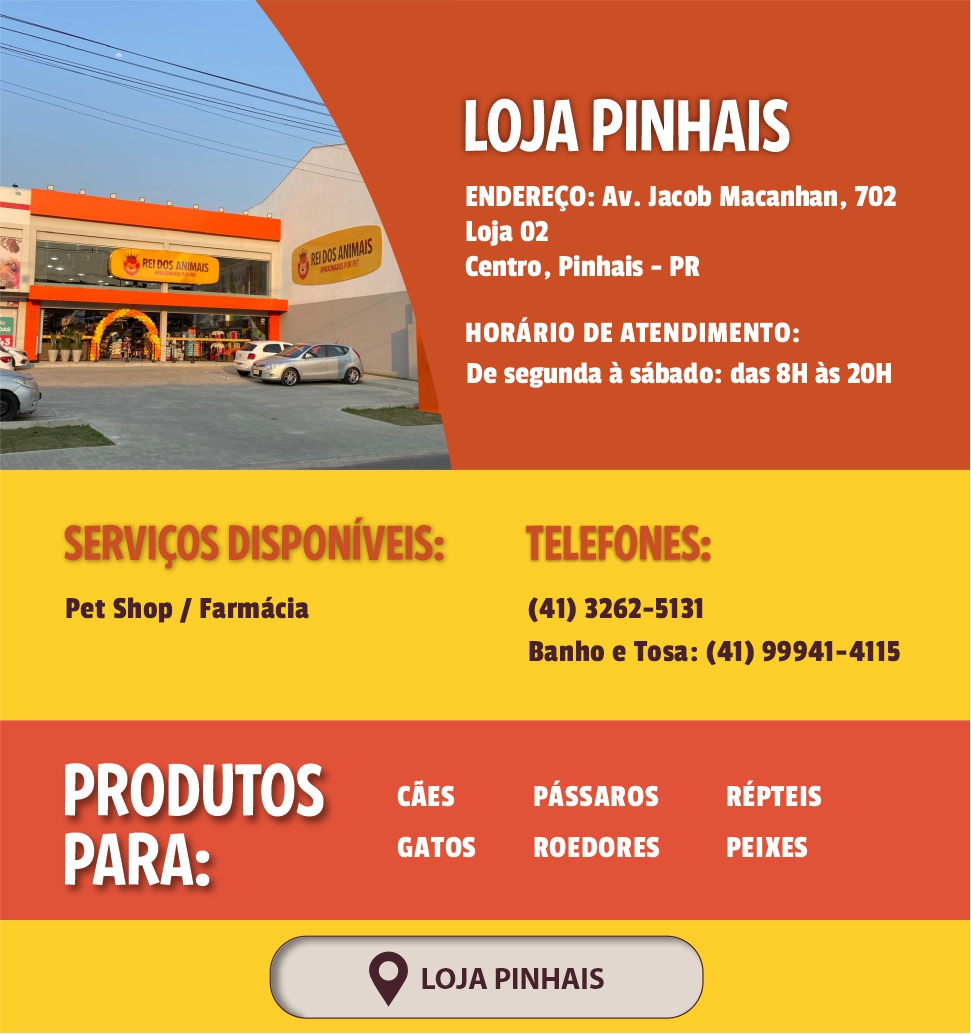 Rei dos Animais - Loja Pinhais